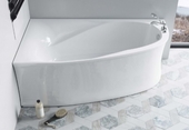 Мраморная ванна Астра-Форм Селена 170х100 левая