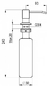 Дозатор для кухонной мойки Granula GR-1403 Пирит