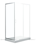Душевая перегородка Aquanet SP-0800A 80 прозрачное стекло