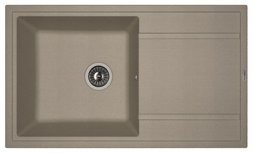 Кухонная мойка Florentina Липси 86x51 серый шелк
