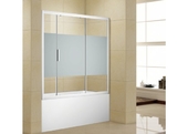 Шторка на ванну Aquanet Practic AE10-B-150H150U-CP прозрачное стекло